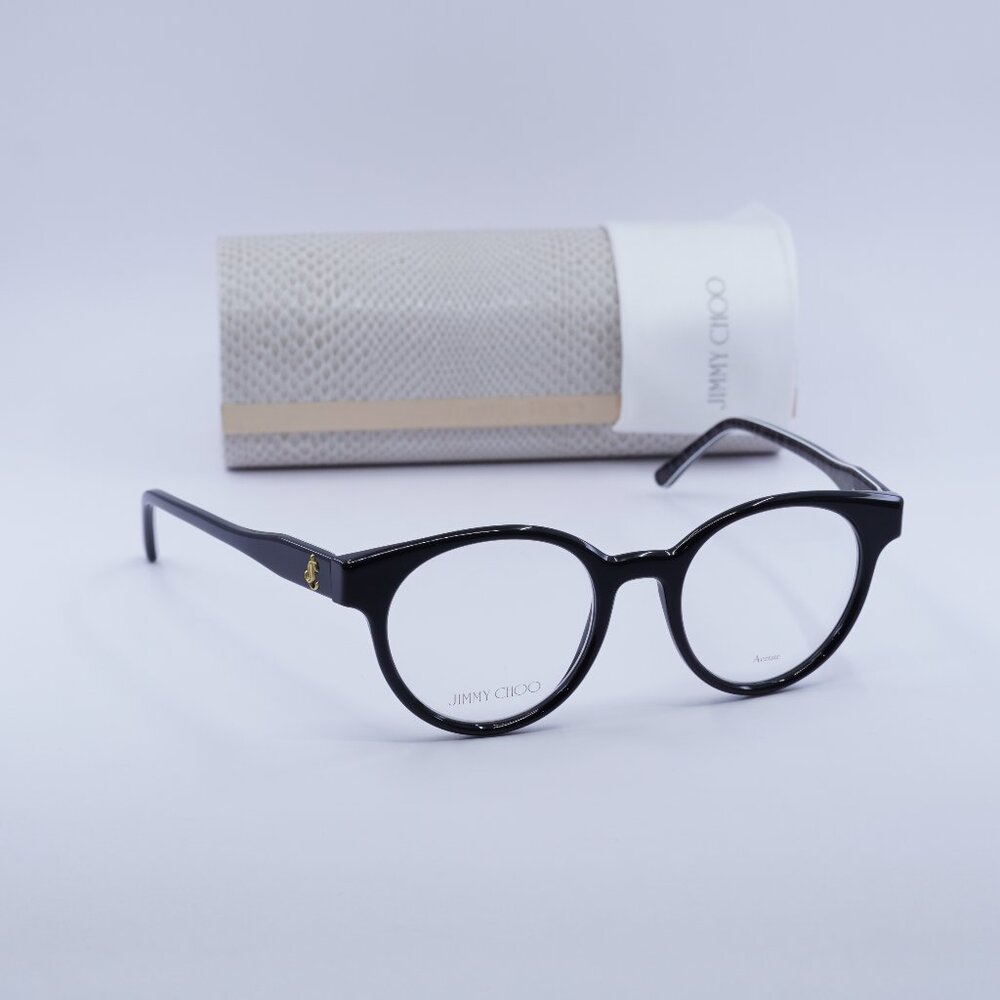 Final Price! Jimmy Choo JC316 01EI 00 Black Eyeglasses 49mm